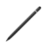 Вечный карандаш Eternal со стилусом и ластиком, черный, черный, металл