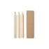 Набор DENOK из 3 цветных деревянных карандашей, бежевый, дерево, картон