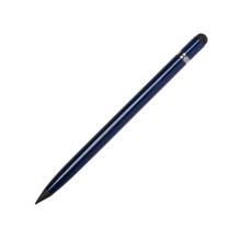 Вечный карандаш Eternal со стилусом и ластиком, темно-синий