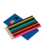 Набор из 12 цветных карандашей Hakuna Matata, синий, упаковка- синий, карандаши- разноцветный, дерево-тополь, картон