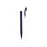 Вечный карандаш Eternal со стилусом и ластиком, темно-синий, темно-синий, металл