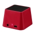 Колонка Nomia с функцией Bluetooth®, красный, красный, пластик