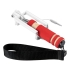 Подарочный набор Selfie с Bluetooth наушниками и моноподом, красный, красный/белый/бежевый, наушники - абс пластик, мини селфи палка - металл/эва