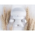 Портативная колонка mini Xboy Eco, белый, белый, биоразлагаемый пластик с добавлением пшеничной соломы