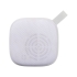 Портативный тканевый динамик с Bluetooth®, белый, ткань/АБС пластик