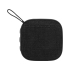 Портативная колонка Arietta, черный, черный/серый, пластик с покрытием soft-touch, полиэстер