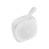 Портативный тканевый динамик с Bluetooth®, белый, ткань/АБС пластик