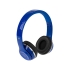 Складные наушники Cadence Bluetooth® в чехле, ярко-синий/черный/серебристый, абс пластик