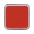 Портативная колонка Cube с подсветкой, красный, красный, пластик с покрытием soft-touch/силикон/металл