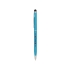Алюминиевая шариковая ручка Joyce, синий, бирюзовый, алюминий/пластик