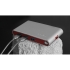 Хаб USB Rombica Type-C Hermes Red, красный, пластик, алюминий