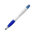 Ручка-стилус Nash с маркером, синий классический/серебристый, синий классический/серебристый, пластик