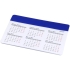 Коврик для мыши Chart с календарем, ярко-синий, пп пластик