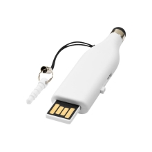 Флешка-стилус USB 2.0 на 4 Gb, белый