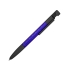 Ручка-стилус металлическая шариковая многофункциональная (6 функций) Multy, темно-синий, темно-синий/черный, металл