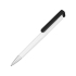 Ручка-подставка Кипер, белый/черный, белый/черный, пластик