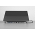 Хаб USB Type-C 3.0 для ноутбуков Falcon, черный, черный, металл, пвх