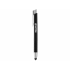 Ручка-стилус шариковая Giza, черный, черный/серебристый, абс пластик