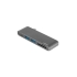 Сетевой USB адаптер/концентратор 5 в 1 Rombica Type-C M2, серый, серый металлик, металл