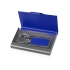 Набор Slip: визитница, держатель для телефона, серый/синий, серый/синий, металл