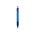 Ручка-стилус шариковая Burnie, синий, синий/черный, пластик