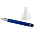 Ручка шариковая со стилусом, синий, синий/серебристый/белый, пластик