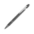 Ручка металлическая soft-touch шариковая со стилусом «Sway», серый/серебристый