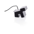 USB Hub «Dog», серебристый/черный, пластик