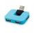 USB Hub Gaia на 4 порта, синий
