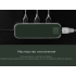 Хаб USB Rombica Type-C Chronos Green, зеленый, алюминий, пластик