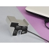 USB Hub «Dog», серебристый/черный, пластик