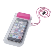 Водонепроницаемый чехол Mambo, розовый/прозрачный