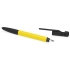 Ручка-стилус пластиковая шариковая многофункциональная (6 функций) Multy, желтый, желтый/черный, пластик