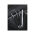Ручка-стилус шариковая, черный, черный/серебристый, металл