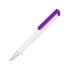 Ручка-подставка Кипер, белый/фиолетовый, белый/фиолетовый, пластик