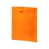 Большая просторная нетканая сумка-тоут для конференций, оранжевый, нетканый полипропилен 80 г/м2