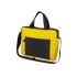 Конференц сумка для документов Congress, желтый/черный, желтый/черный, полиэстер, микрофибра