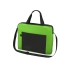 Конференц сумка для документов Congress, зеленый/черный, зеленый/черный, полиэстер, микрофибра