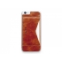 Кошелек-накладка на iPhone 6/6s, коричневый, коричневый, натуральная кожа