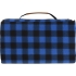 Плед для пикника Recreation, синий/черный, синий/черный, флис 100% полиэстер, подкладка peva
