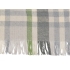 Плед Liner с бахромой, 140*205 см., серый с фисташковым, серый, фисташковый, 90% хлопок, 10% полиэфир