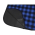 Плед для пикника Recreation, синий/черный, синий/черный, флис 100% полиэстер, подкладка peva