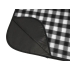 Плед для пикника Recreation, белый/черный, белый/черный, флис 100% полиэстер, подкладка peva