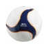 Мяч футбольный, размер 5, белый/темно-синий, белый/темно-синий, латекс/пвх