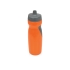 Подарочный набор для спорта Flash, оранжевый, рюкзак- оранжевый, бутылка- оранжевый/серый, напульсник- оранжевый, рюкзак- полиэстер 210d, бутылка- пластик, напульсник- 100% хлопок