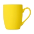 Кружка с покрытием soft-touch Tulip Gum, желтый (108C) (P), желтый, фарфор с покрытием soft-touch