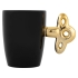 Кружка «Золотой ключ» на 300 мл, черный/золотистый, керамика