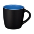 Керамическая чашка Riviera, черный/синий, черный/синий, керамика