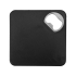 Подставка для кружки с открывалкой Liso, черный, черный, пластик