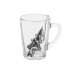Набор Drink: кружка и ситечко для чая, прозрачный, серебристый, стекло, нержавеющая сталь